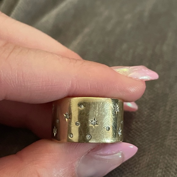 14K Adina Reyter Celestial Diamond Band - Picture 9 of 9